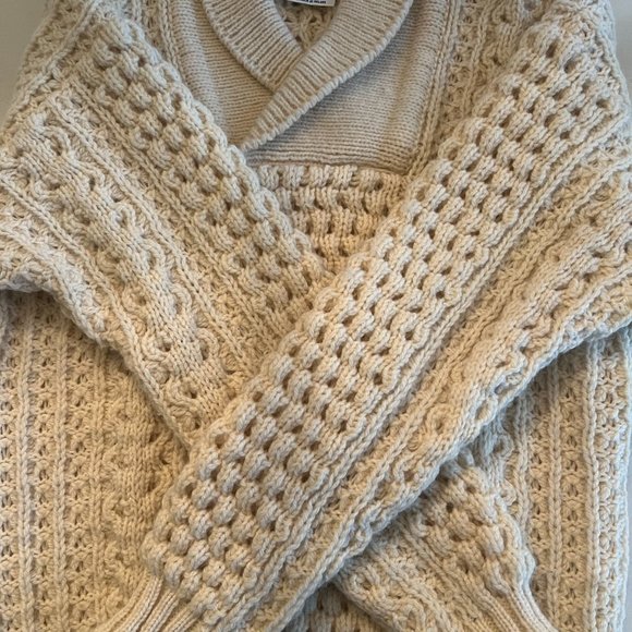 Irish Sweater 100% wool - Picture 4 of 5